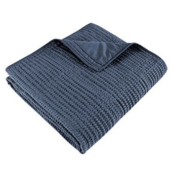 Levtex Home Cloud Waffle Quilted Throw Blanket