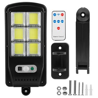 Solar Powered Wall Lights Outdoor 128LED Beads Motion Sensor Lamp IP65 Waterproof 3 Modes Sensor Lig