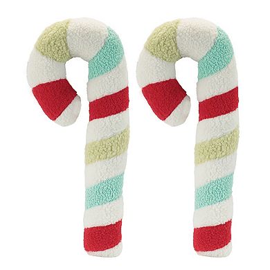 Melrose Candy Cane 22-Inch Floor Decor Set of 2