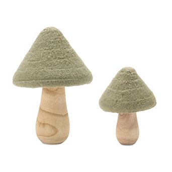 Melrose Set of 2 Mushroom Décor