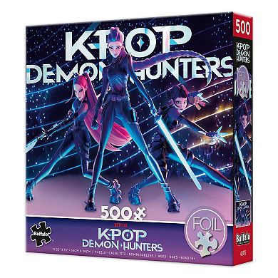 Ceaco KPop Demon Hunters Huntrx Battle 500-pc. Jigsaw Puzzle