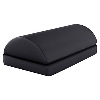 Under Desk Footrest Ergonomic Memory Foam with 2 Heights, Washable Cover for Home Office