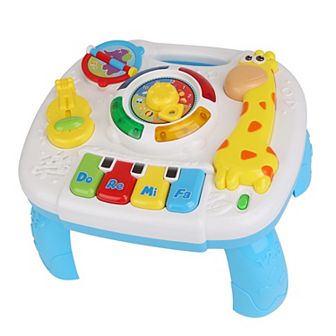 Toddler Musical Learning Table Educational Activity Center for 6+ Months