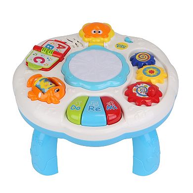 Toddler Musical Learning Table Educational Activity Center for 6+ Months