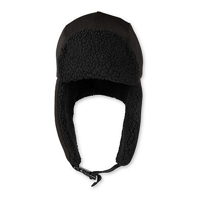 Men's isotoner Water Repellent Textured Sport Knit Trapper Hat