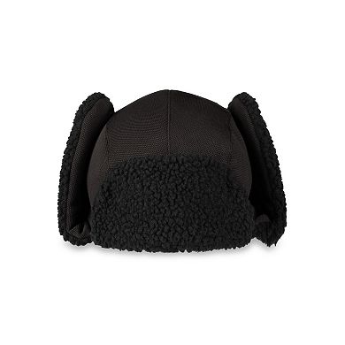 Men's isotoner Water Repellent Textured Sport Knit Trapper Hat