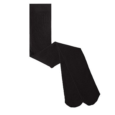 Girls Ribbed Supreme Cotton Blend Non-Pilling Tights