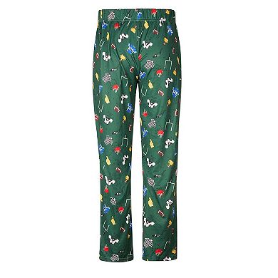 Men's "Touchdown" Football-Themed Pull-On PJ Pant in a Bag