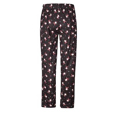 Men's "Tossed Santa" Pull-On PJ Pant in a Bag