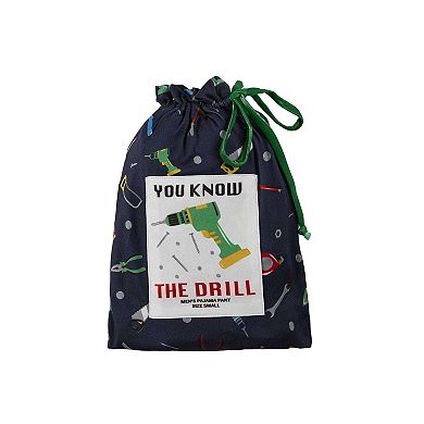 Men's "Tools" Pull-On PJ Pant in a Bag