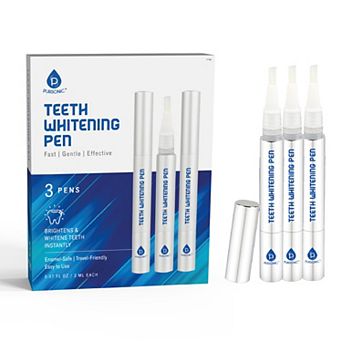 Pursonic Teeth Whitening Pen - Brightens & Whitens Teeth Instantly, 3-Pack, Enamel Safe