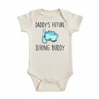 Diving Buddy - Baby Boy Girl Clothes Infant Onesie® Funny Cute Newborn