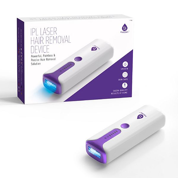 IPL 光脱毛器 HAIR REMOVAL DEVICE Pursonic IPL Laser Hair Removal Device w Painless Permanent Hair