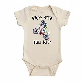 Dirt Bike Daddy - Baby Boy Girl Clothes Infant Onesie® Funny Cute Newborn