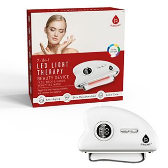 7-in-1 LED Light Therapy Wand for Body, Face & Feet