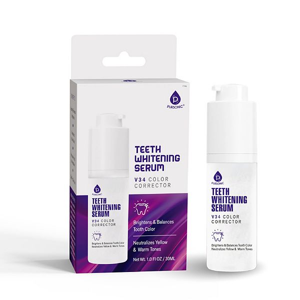 Pursonic Teeth Whitening Serum with V34 Color Corrector Technology