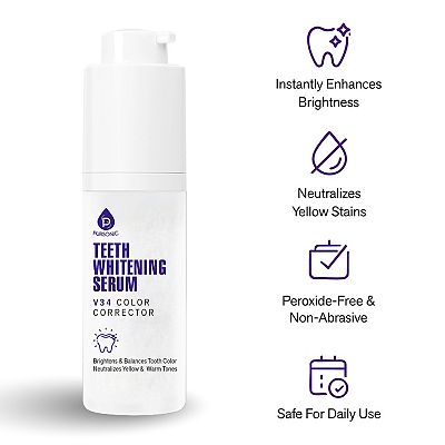 Pursonic Teeth Whitening Serum with V34 Color Corrector Technology