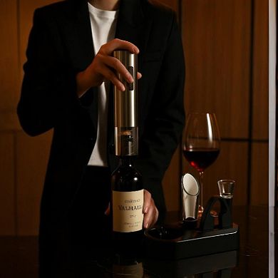 Pursonic 5-Piece Electric Wine Opener Set