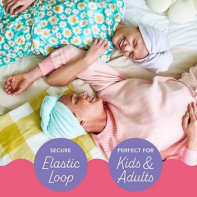 SET OF 3 MICROFIBER TURBIE TWIST HAIR TOWELS - BPG