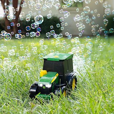 John Deere Tractor Bubble Machine with 4-oz. Bubble Solution