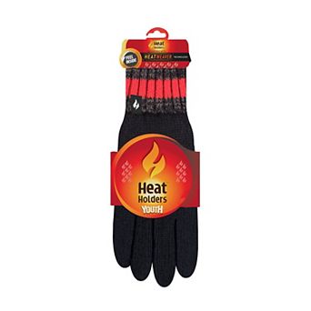 Boys 8-16 Heat Holders Heatweaver Lined Flat Knit Gloves