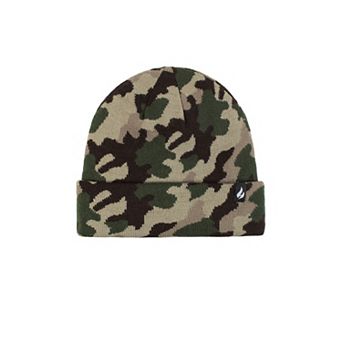 Boys 8-16 Heat Holders Heatweaver Lined Camo Beanie