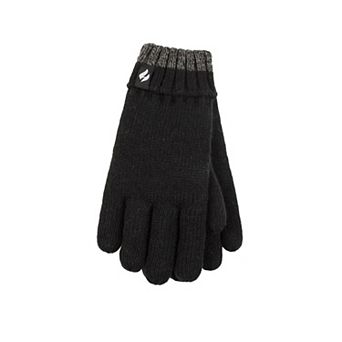 Boys Heat Holders Heatweaver Lined Flat Knit Gloves