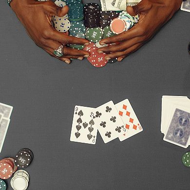 Trademark Poker Foldable Poker Table 2-pc. Set