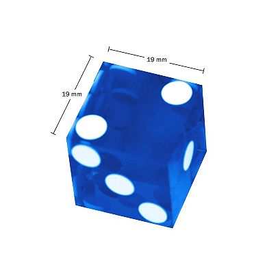 Trademark Poker Serialized Casino Dice 5-pk.