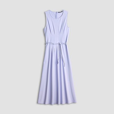Petite Simply Vera Vera Wang Seamed Ponte Dress