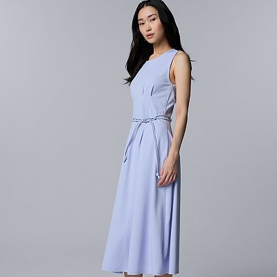 ponte dress V-Neck Mini Tumble Dry Low Petite Simply Vera Vera Wang