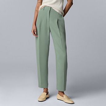 Women's Simply Vera Vera Wang Luxe Crepe Tapered Ankle Pants