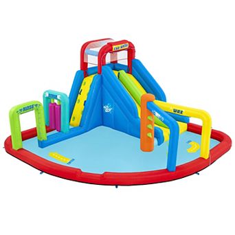 H2OGO! Splash 'n Wash Inflatable Mega Water Park