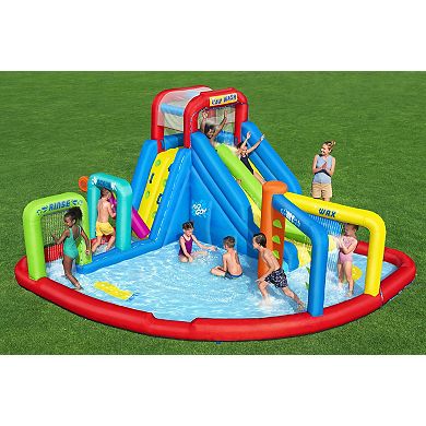 H2OGO! Splash 'n Wash Inflatable Mega Water Park