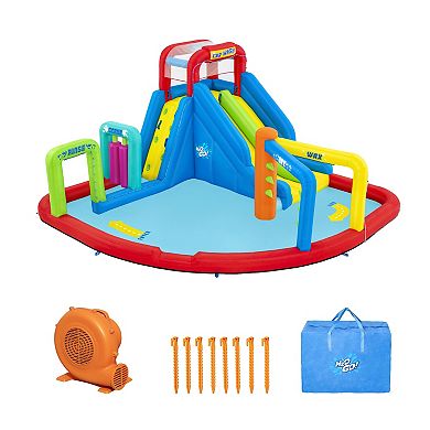 H2OGO! Splash 'n Wash Inflatable Mega Water Park