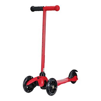 Voyager 3 Wheel Tilt N Turn Scooter with Light Up T-Bar & Wheels
