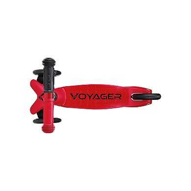 Voyager 3 Wheel Tilt N Turn Scooter with Light Up T-Bar & Wheels