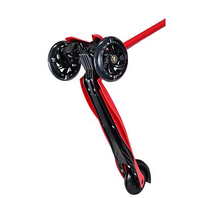 Voyager 3 Wheel Tilt N Turn Scooter with Light Up T-Bar & Wheels