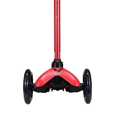 Voyager 3 Wheel Tilt N Turn Scooter with Light Up T-Bar & Wheels
