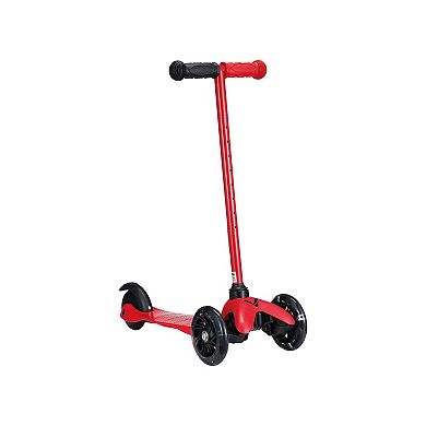 Voyager 3 Wheel Tilt N Turn Scooter with Light Up T-Bar & Wheels