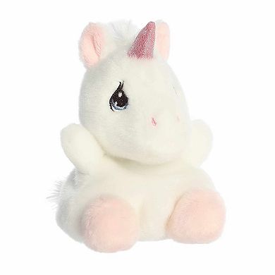 Aurora Mini White Adorable Stuffed Animal Palm Pals 5" Sparkle Unicorn Precious Moments