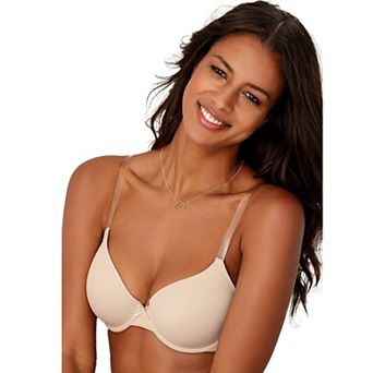 Lascana Women's Underwire Clear Strap T-Shirt Bra