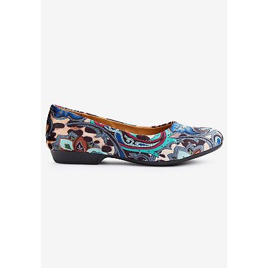 Comfortview Women's The Jaiden Slip On Flat