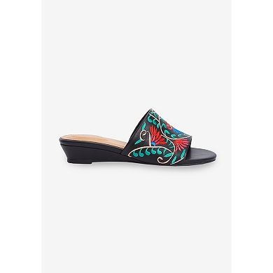 Comfortview Women's The Capri Slip On Mule