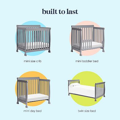 Kalani 4-in-1 Convertible Mini Crib