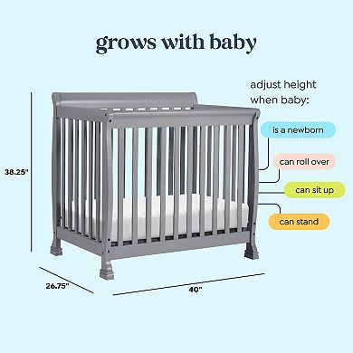 Kalani 4-in-1 Convertible Mini Crib