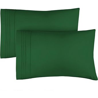 Pillowcase Set of 2 Soft Double Brushed Microfiber