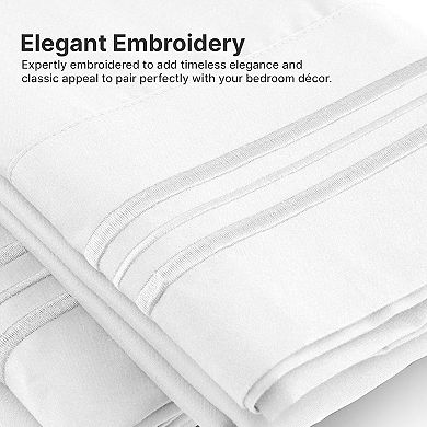Pillowcase Set of 2 Soft Double Brushed Microfiber