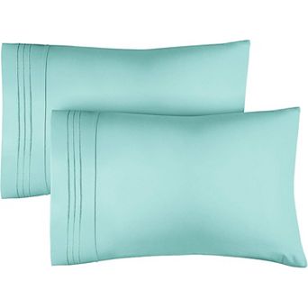 Pillowcase Set of 2 Soft Double Brushed Microfiber