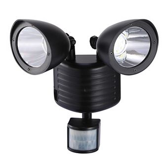 Solar Wall Lights 22LED Outdoor Motion Sensor, IP44 Waterproof Dual-Head Security Lamp
